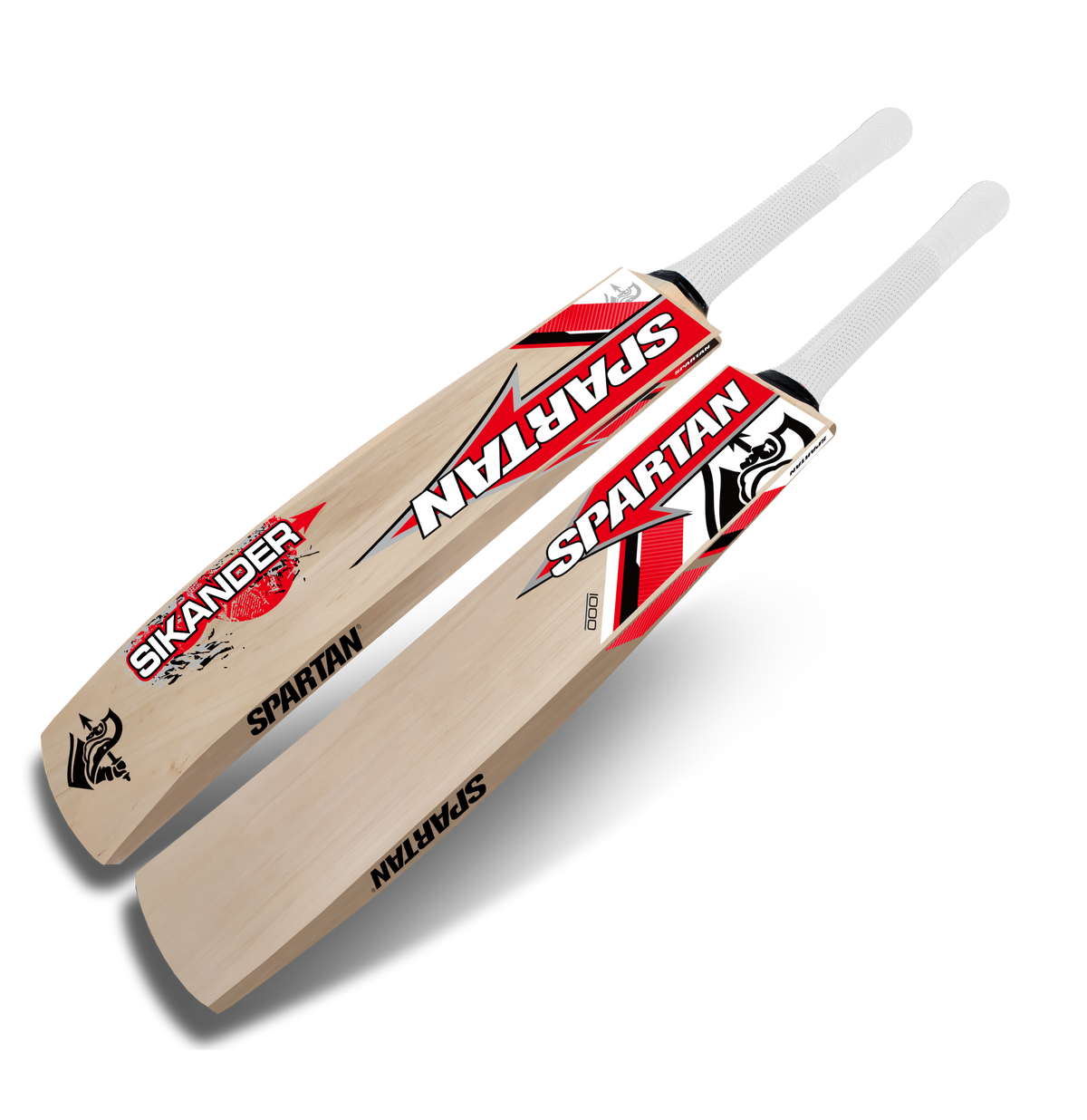 Kashmir willow cricket bat designed for rough pitches