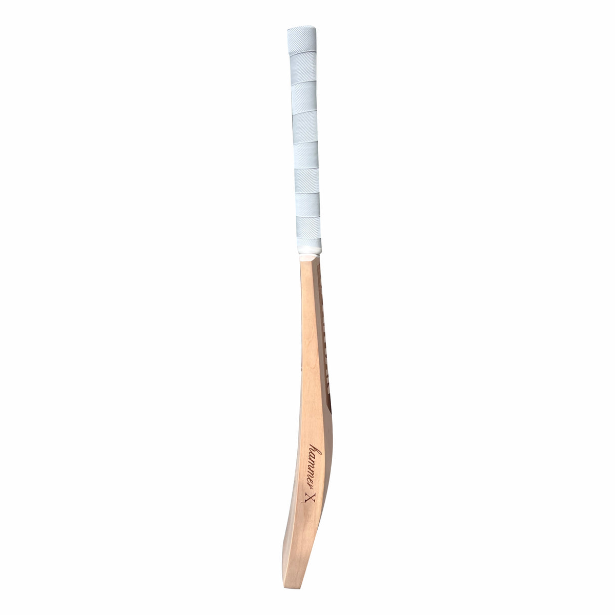 Spartan Hammer X Engraved Kashmir Willow Cricket Bat Full Size | Lightweight Hard Tennis & Leather Ball Bat | Thick Edges | Free Spartan Cap & Bat Cover